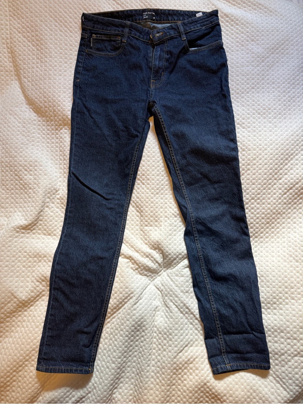 Dark Blue Men's Slim Jeans